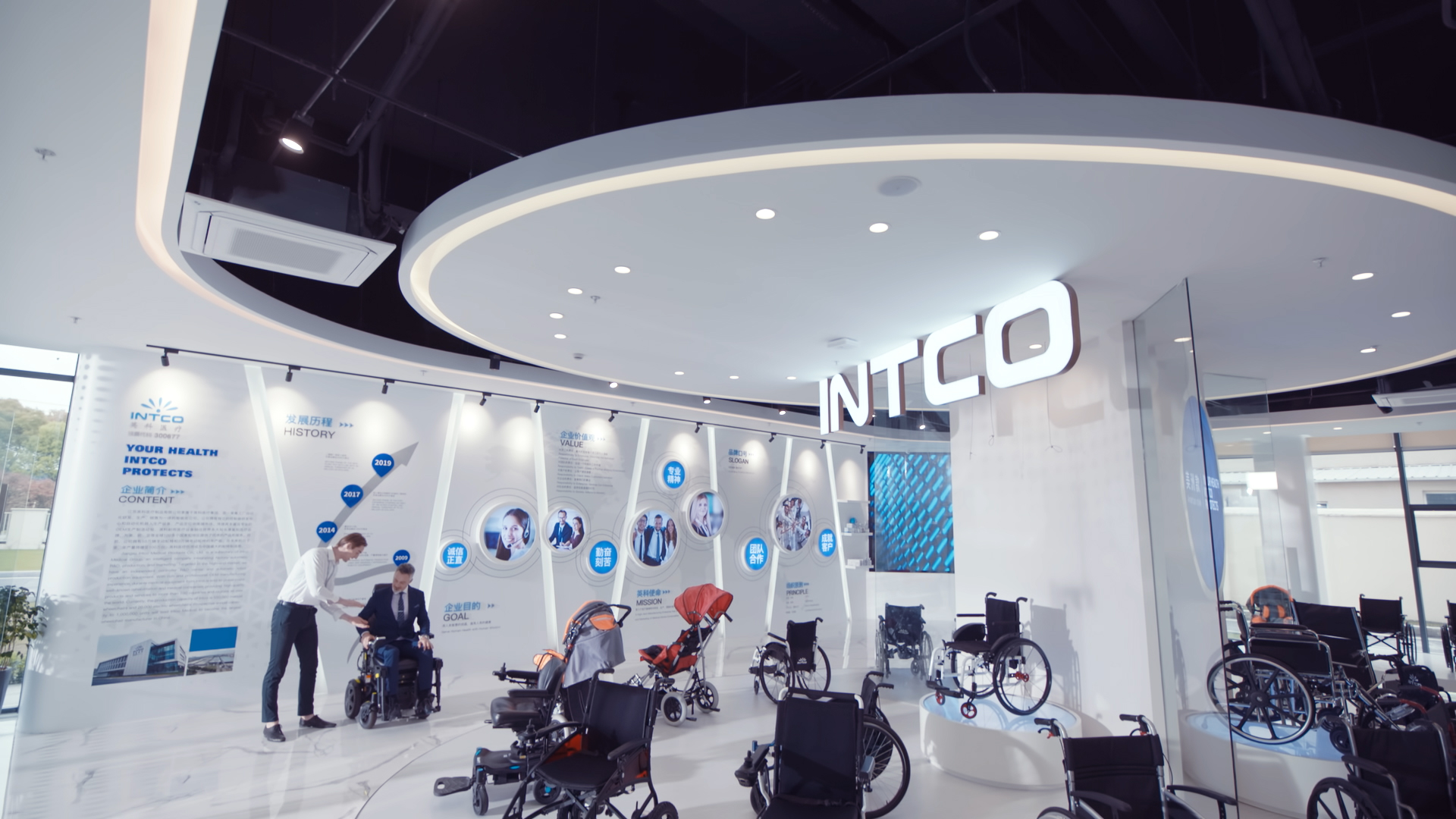 江苏yp街机医疗展厅